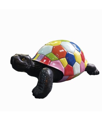 Statue tortue resine popart 45 cm chez Cornerstreet bien 