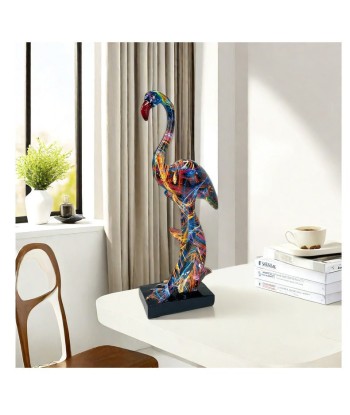 Sculpture Flamant Rose Lazer 35 cm destockage