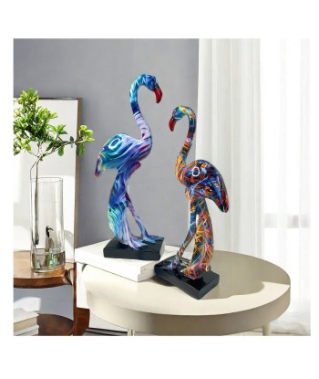 Sculpture Flamant Rose Lazer 35 cm destockage