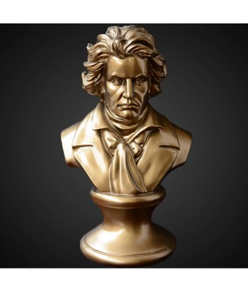 Buste de Beethoven doré 30 cm 2023