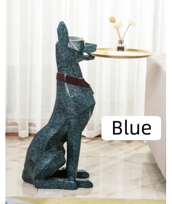 Statue Dobermann table appoint 74 cm Livraison rapide