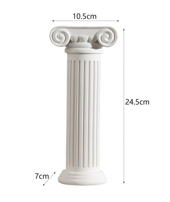 Statue vase colonne grecque / romaine 24 cm suggérées chez