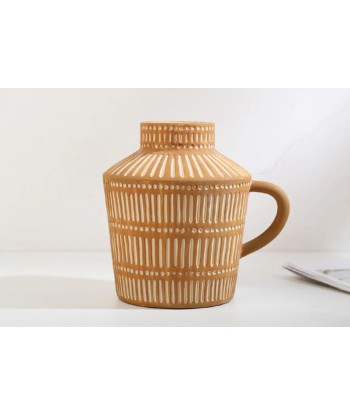 Vase céramique antique grec terracotta 14 cm france