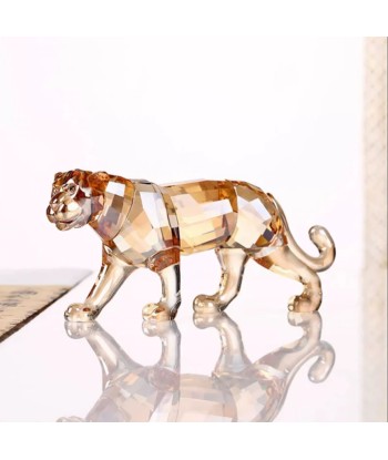 Statuette Leopard cristal champagne 6 cm vous aussi creer 