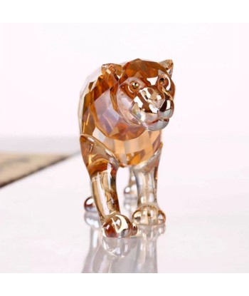 Statuette Leopard cristal champagne 6 cm vous aussi creer 