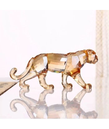 Statuette Leopard cristal champagne 6 cm vous aussi creer 