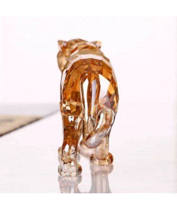 Statuette Leopard cristal champagne 6 cm vous aussi creer 