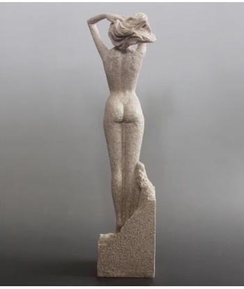 Statue femme nue en grès 32 cm sur le site 