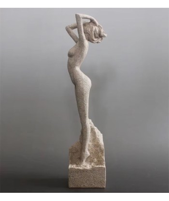 Statue femme nue en grès 32 cm sur le site 