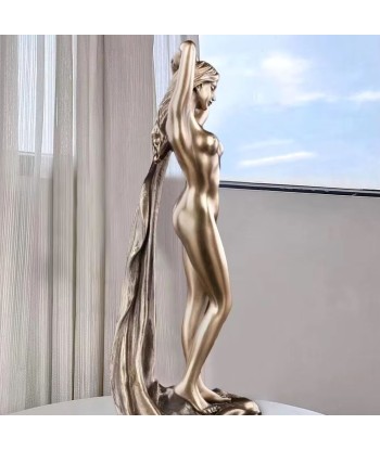 Statue femme nue 22 cm une grave pollution 