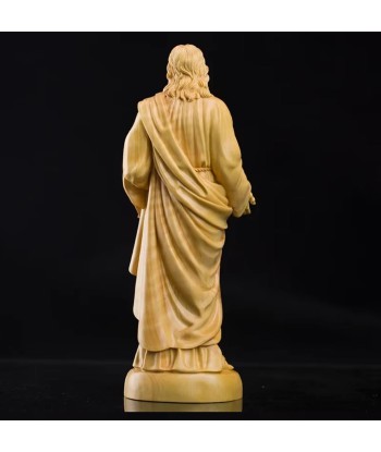 Statue Jesus Christ en bois massif 20 cm s'inspire de l'anatomie humaine