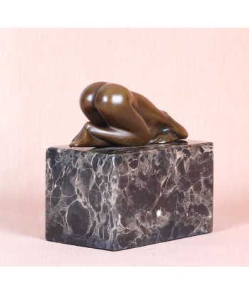 Statue bronze femme nue endormie 13 cm à prix réduit toute l'année