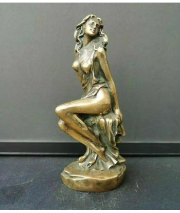 Statue en métal femme nue 15 cm Comparez plus de prix