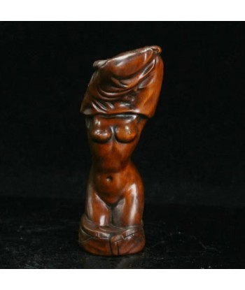 Statue en bois femme nue 9 cm votre