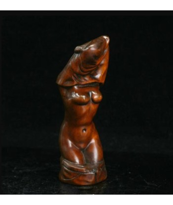 Statue en bois femme nue 9 cm votre