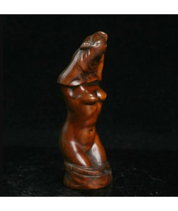 Statue en bois femme nue 9 cm votre