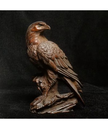 Statuette aigle en bois 9 cm 2 - 3 jours ouvrés.