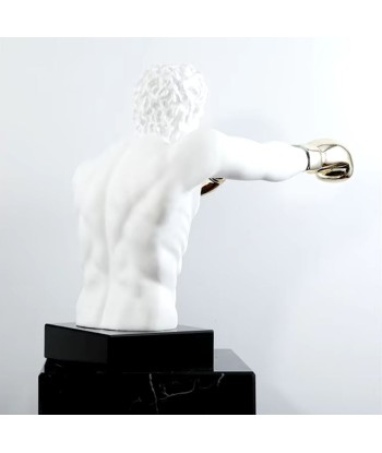 Statue boxer gants dorés 53 cm Vous souhaitez 