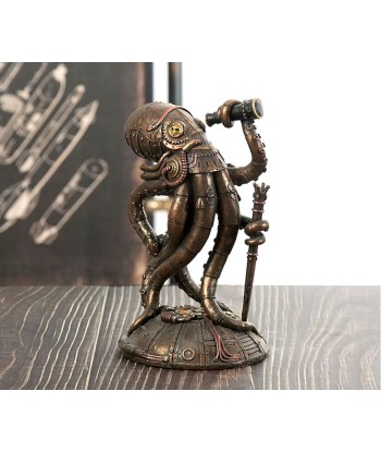 Statue pieuvre steampunk 18 cm chez Cornerstreet bien 