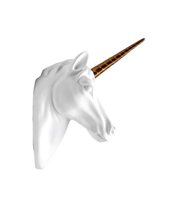 Statue murale tête de licorne 33 cm Venez découvrir notre 