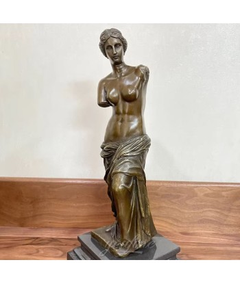 Statue Vénus de Milo en bronze 34 cm Faites des économies