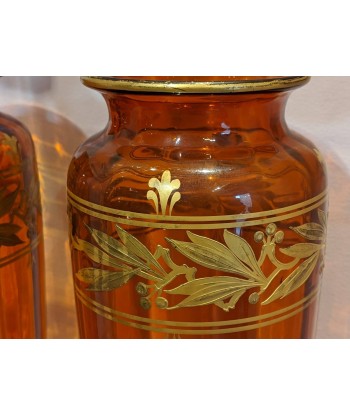 Paire de vases en cristal de BACCARAT époque art nouveau vers 1900 vous aussi creer 