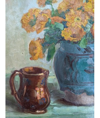 Emile ROY (1873-1976) Bouquet de fleurs dans un vase circa 1930 en stock