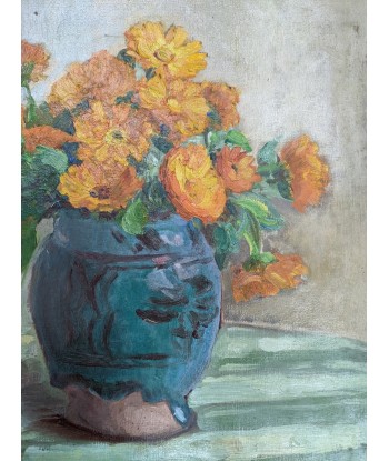 Emile ROY (1873-1976) Bouquet de fleurs dans un vase circa 1930 en stock