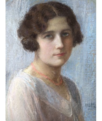 Gabrielle Millioud-Melay (1875-1931) portrait femme circa 1920 votre