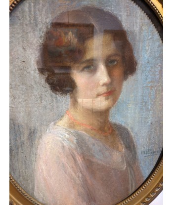 Gabrielle Millioud-Melay (1875-1931) portrait femme circa 1920 votre