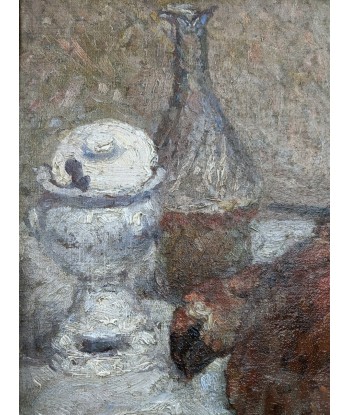 P.Robe (XIXe-XXe) Nature morte au tourteau 1926 outlet