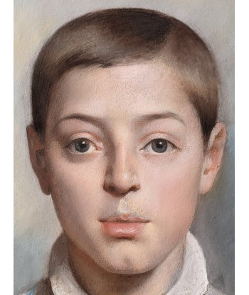 Alexandre LEGRAND (1822-1901) attribué à portrait jeune garçon 1845 50-70% off 