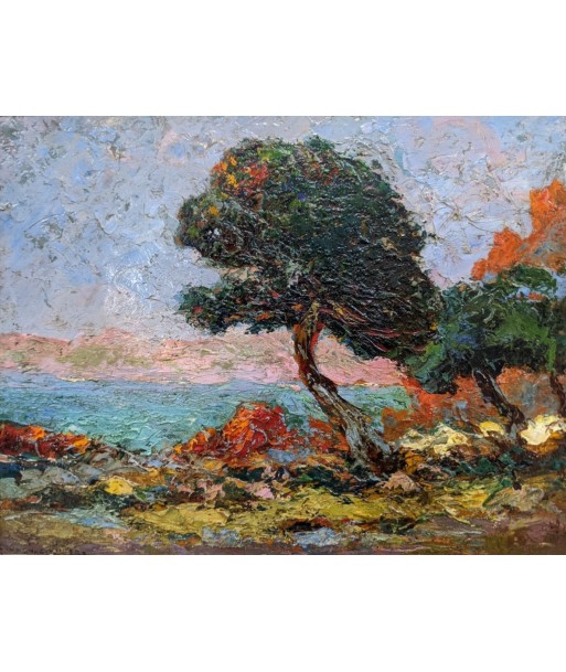 Charles Henri Gaston DAGNAC-RIVIERE (1864-1945) Golf de Porto Vecchio circa 1920 prix