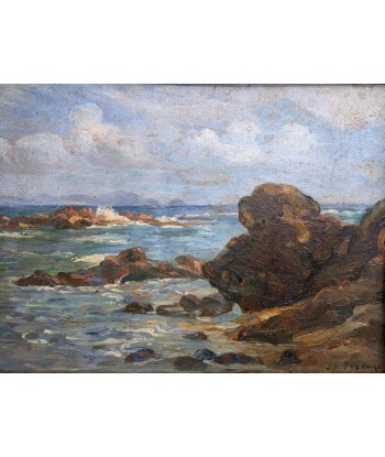 Jean-Joseph PUGNAIRE (1882-1966) bord de mer Sud de la France circa 1920 50% de réduction en Octobre 2024