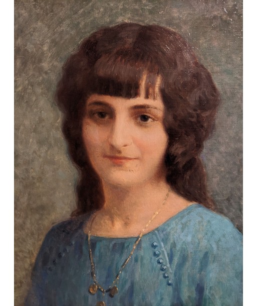 Henri Morisset (1870-1956) Portrait d’une jeune femme 1922 de France