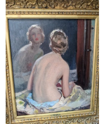 Cyprien Eugène BOULET (1877-1972) Nu de dos face au miroir circa 1930 shop