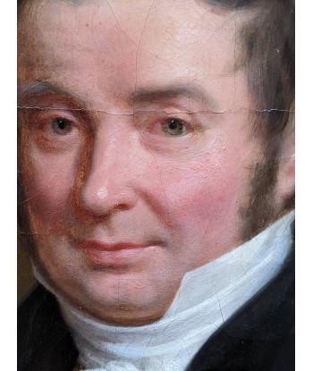 Louise-Adelaïde Desnos (1807-1878) Portrait d’un homme de qualité 1834 livraison gratuite