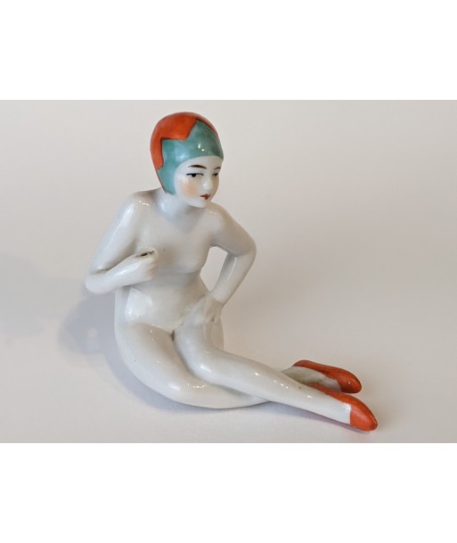 Baigneuse porcelaine vers 1920. Découvrez la collection