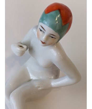 Baigneuse porcelaine vers 1920. Découvrez la collection