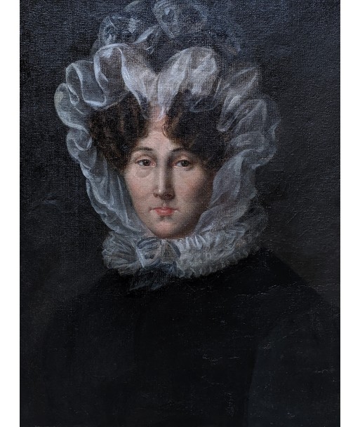 Ecole française Portrait de Félicie Chauvot de Beauchene (1789-1867) circa 1820 Economisez 