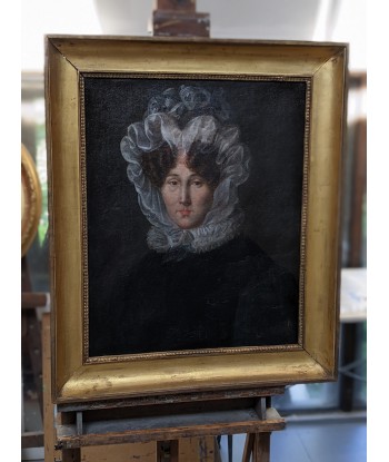 Ecole française Portrait de Félicie Chauvot de Beauchene (1789-1867) circa 1820 Economisez 