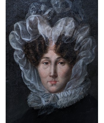 Ecole française Portrait de Félicie Chauvot de Beauchene (1789-1867) circa 1820 Economisez 