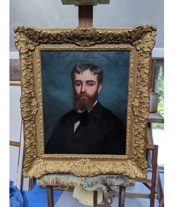 Ecole française Portrait de Pierre Gustave MEURGEY (1856-1917) vers 1880 france