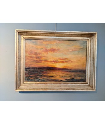 Georges Ricard-Cordingley (1873-1939) coucher de soleil mer Méditerranée circa 1900 du meilleur 