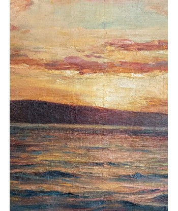 Georges Ricard-Cordingley (1873-1939) coucher de soleil mer Méditerranée circa 1900 du meilleur 