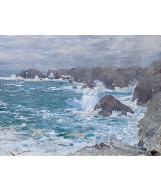 René Rousseau-Decelle (1881-1964) Roc’h Toul Belle-Île-En-Mer circa 1920 pas chere