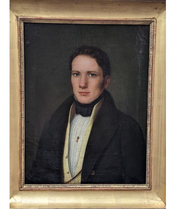 Ecole française portrait d’un jeune homme vers 1830 store