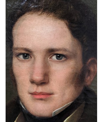 Ecole française portrait d’un jeune homme vers 1830 store