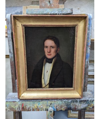 Ecole française portrait d’un jeune homme vers 1830 store