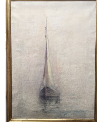 Georges Ricard-Cordingley (1873-1939) bateau dans la brume circa 1910 Les magasins à Paris